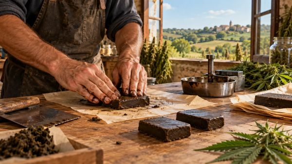 L'origine artisanale duply nourrie des bienfaits de la résine et du hash CBD